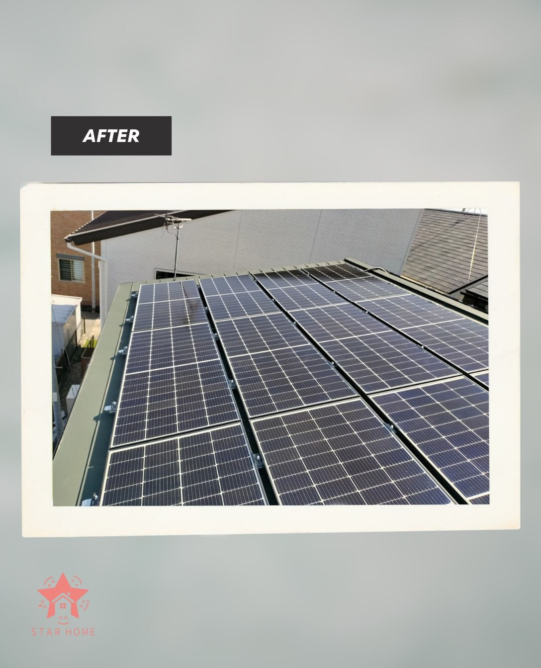 静岡市のN様邸にて太陽光発電システムを新設させていただきまし